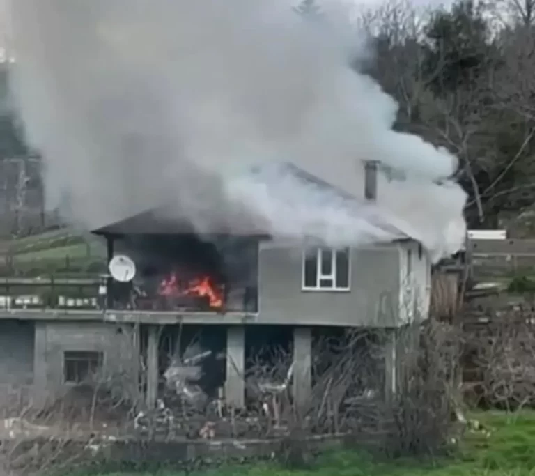 Kahramanmaraş’ta Ev Kül Oldu!