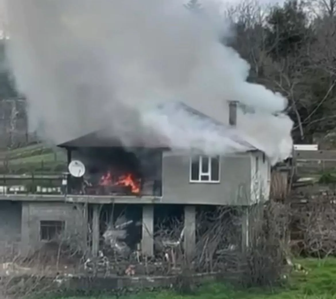 Kahramanmaraş’ta Ev Kül Oldu!