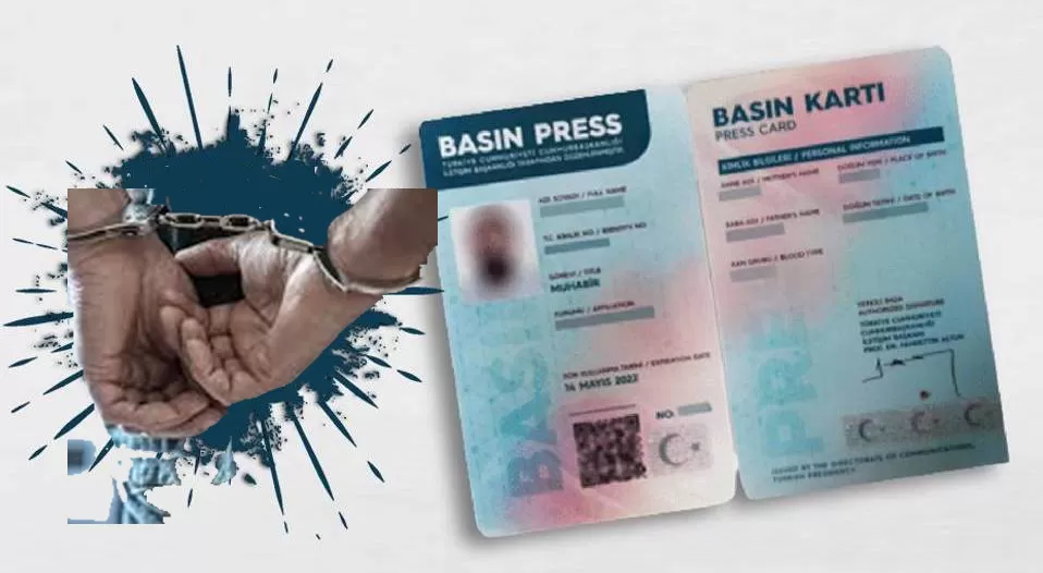 Maskesi Düştü: Sahte Basın Kartı Basıp Satan Sözde Gazeteci Tutuklandı!