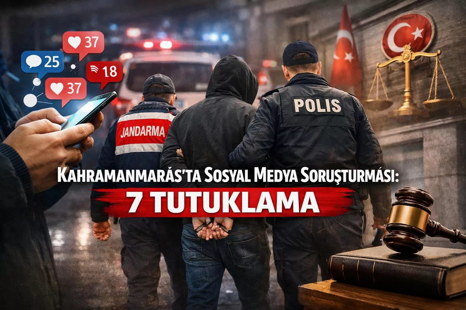 Yayın Yasağına uymayan 7 kişi tutuklandı