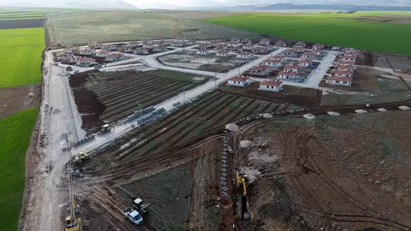 Afşin ve Elbistan’da Köy Evleri Yeni Altyapı Hatlarına Kavuşuyor