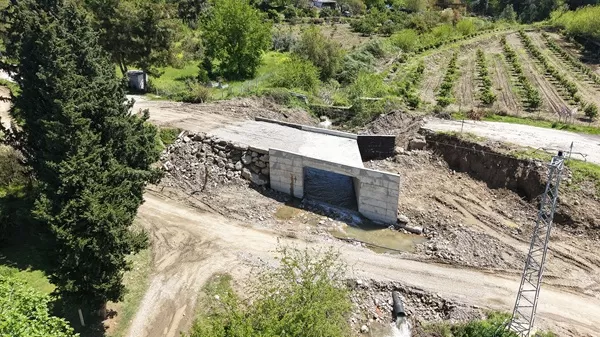 Andırın’da 5 Mahallenin Ulaşım Çilesi Bitiyor: Yeni Köprüde Sona Gelindi