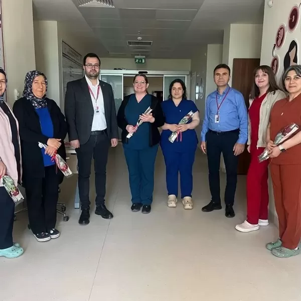 Andırın Devlet Hastanesi’nden Sağlık Ordusunun Gizli Kahramanlarına Vefa