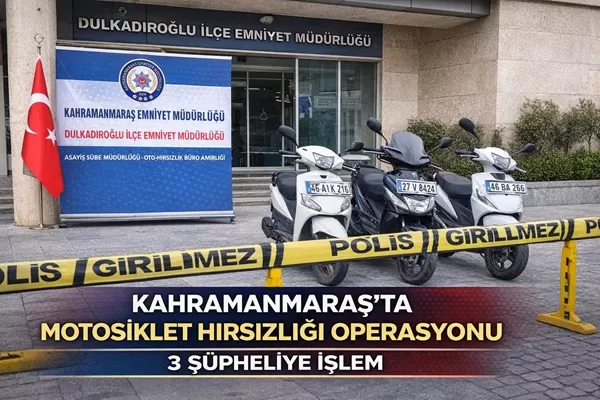 Dulkadiroğlu Polisi Nefes Aldırmıyor: Çalınan Motosikletler Sahiplerine Teslim Edildi!