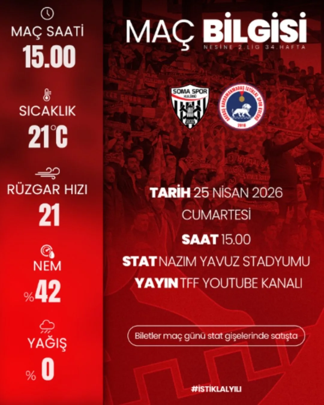 İstiklalspor’un Play-Off Kaderi Canlı Yayında: Müjde Geldi!