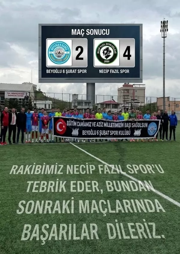 Türkoğlu’nda Futbolun Ötesinde Bir Gün: Acı Kayba Sahada Ortak Mesaj!