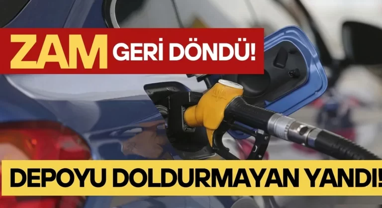 Bu gece akaryakıta büyük zam geliyor, Elini çabuk tutun!