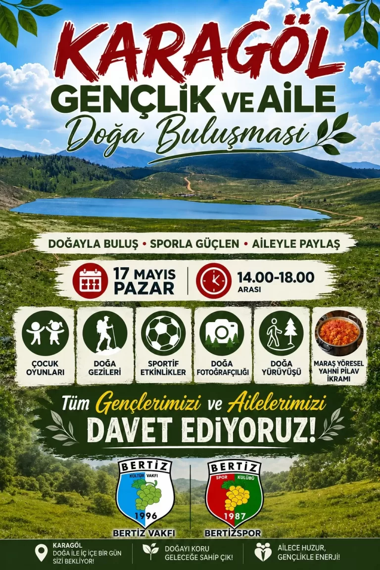 Karagöl’de Dev Buluşma: Gençler ve Aileler Doğada Bir Araya Geliyor!