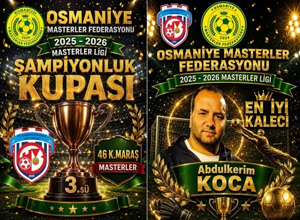 Bölge Bu Turnuvayı Konuştu! Dev Yönetim, Büyük Başarı: 46 Kahramanmaraş Masterler Turnuvaya Damga Vurdu!