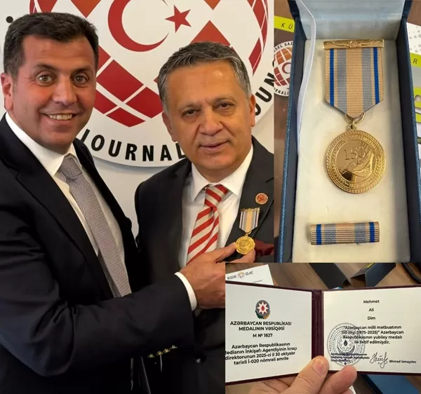 KGK Genel Başkanı Dim’e Azerbaycan’dan büyük onur