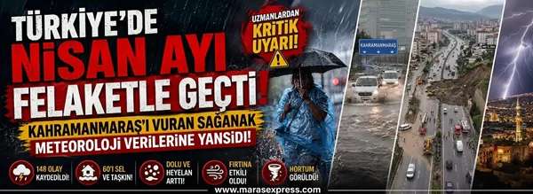 Meteoroloji’den Nisan 2026 Raporu: 148 Ekstrem Hava Olayının Merkezinde İklim Krizi Var!