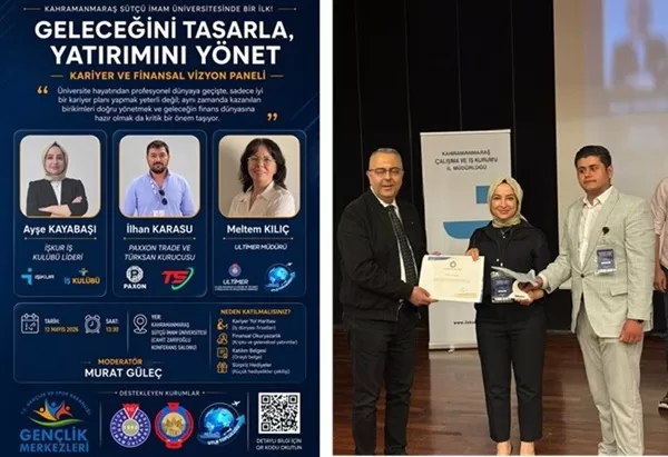 KSÜ’de Gelecek Planlaması: Gençler Kariyer ve Finansal Vizyon Panelinde Buluştu!