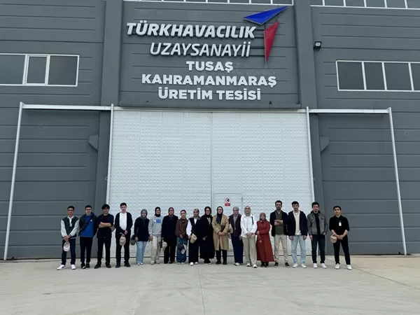 Gençler Milli Teknolojinin Kalbinde: Pusula Maraş’tan TUSAŞ’a Teknik Çıkarma!