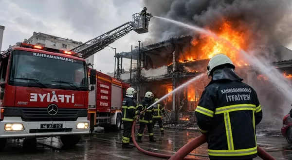 Nisan Ayı Verileri Açıklandı: Kahramanmaraş İtfaiyesi Şehri Güvende Tuttu!