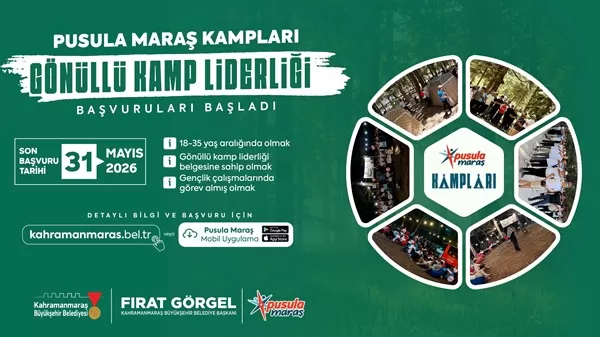 Doğada Liderlik Fırsatı: Pusula Maraş Gönüllü Kamp Liderlerini Bekliyor!