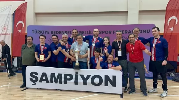 Türkiye Şampiyonu Kahramanmaraş! Engelsiz Kaplanlar Mersin’de Tarih Yazdı