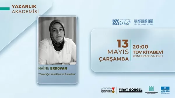 Naime Erkovan Kahramanmaraş’ta: Yazarlık Sürecinin Sırları Aralanıyor!