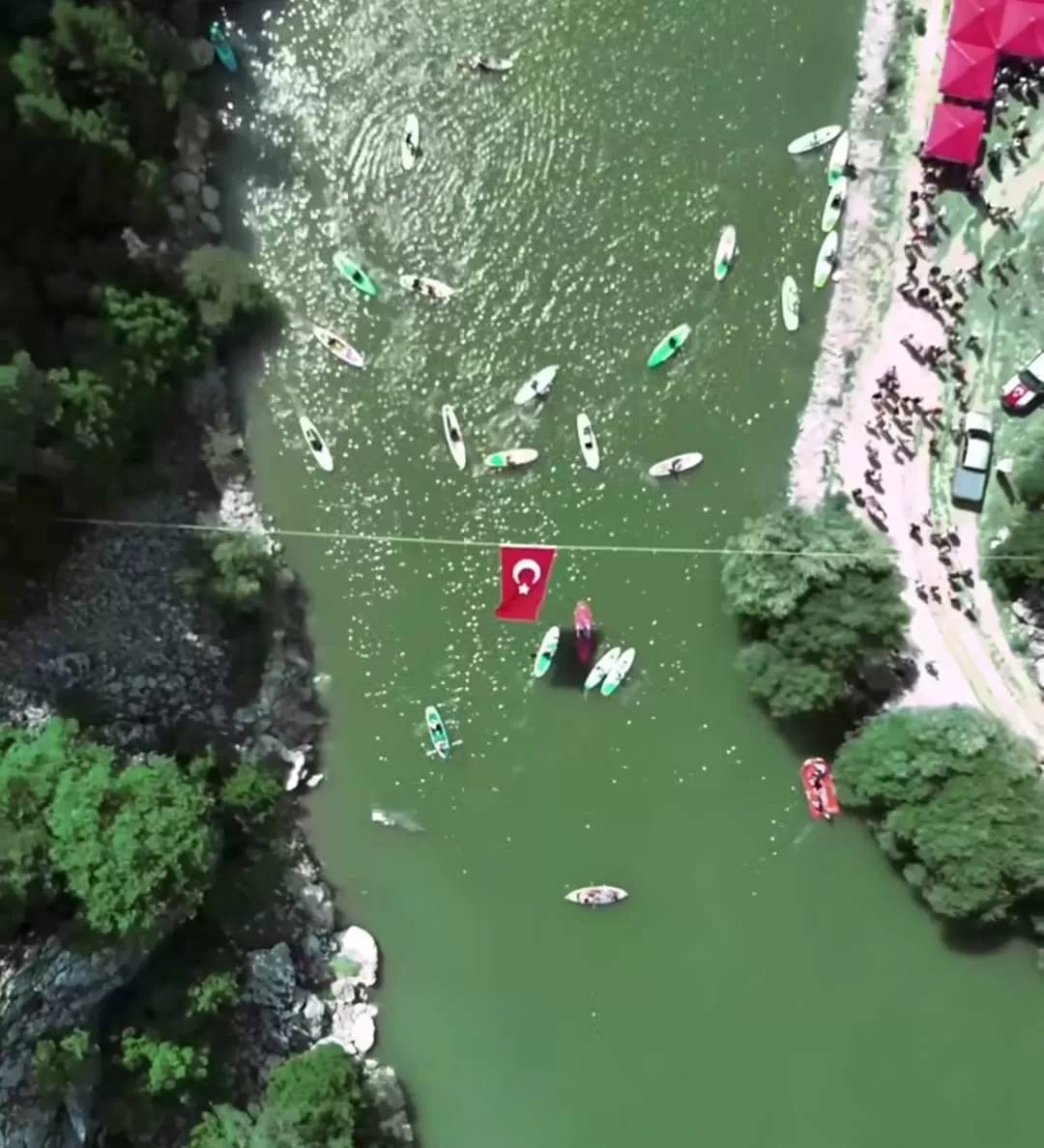 Andırın’da Doğa Turizmi ve Sporun Birleştiği Nokta: 3. Geleneksel Sup-Kano Festivali