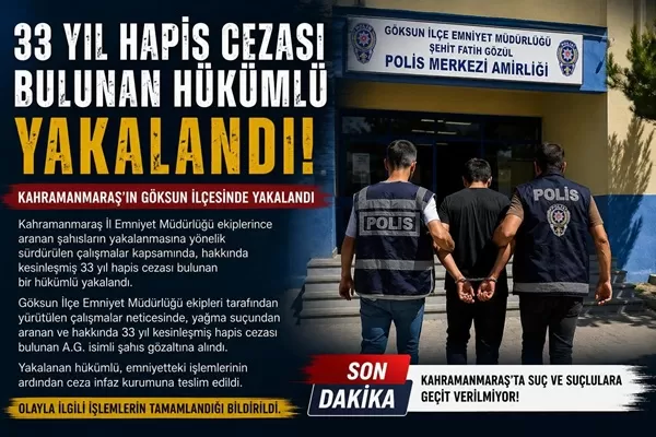 Göksun Polisinden Müthiş Takip!