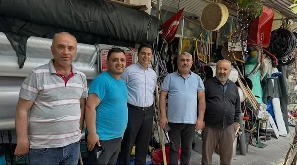 Andırın Kaymakamı Mustafa Arslanşahin’den Veda Ziyaretleri