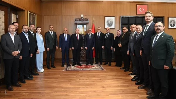 Başkan Görgel, Bakan Güler’i Makamında Ağırladı