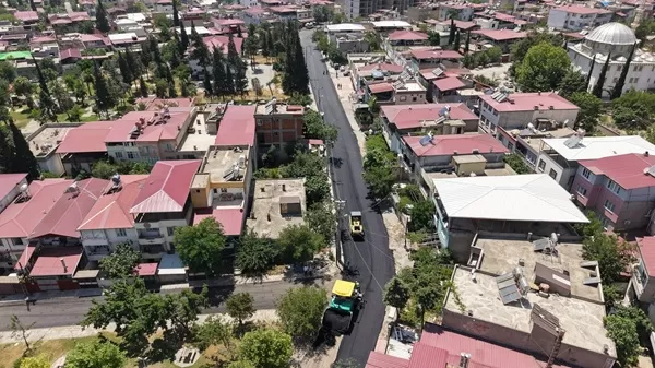 Dulkadiroğlu’nda Asfalt Seferberliği: Haydarbey Caddesi Baştan Aşağı Yenileniyor