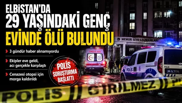 3 Gündür Haber Alınamayan 29 Yaşındaki Genç Evinde Ölü Bulundu!