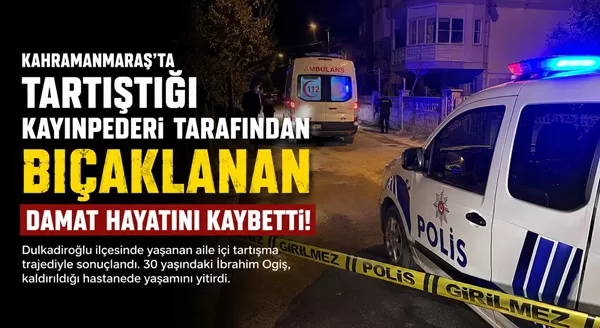 Dulkadiroğlu’nda Aile Faciası: Tartıştığı Damadını Bıçakla Katleden Kayınpeder Her Yerde Aranıyor!
