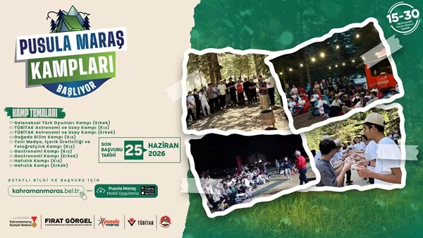 Pusula Maraş Yaz Kampları Bu Yıl Da Dopdolu!