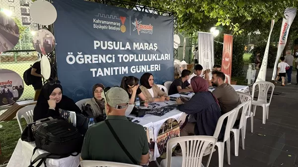 Pusula Maraş’ın Öğrenci Toplulukları Tanıtım Günleri Yoğun İlgi Gördü