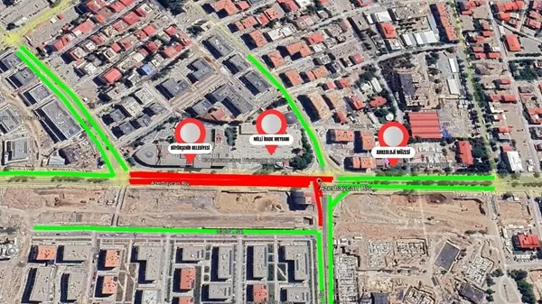 Şehir Merkezindeki O Bulvar 9 Gün Boyunca Trafiğe Kapatılıyor!