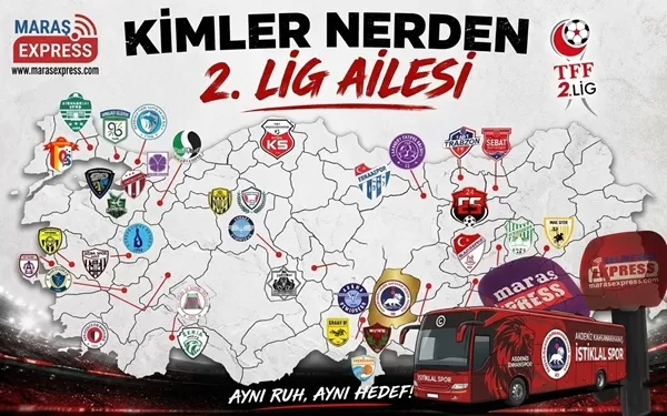 TFF 2. Lig’de 2026-2027 Sezonu Coğrafi Dağılımı Netleşti: Kahramanmaraş İstiklal Spor’un Rakipleri ve Deplasman Stratejisi