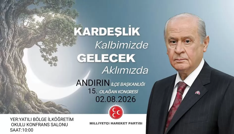 Andırın MHP’de Kongre Günü Belirlendi: Sandık Pazar Günü Kuruluyor