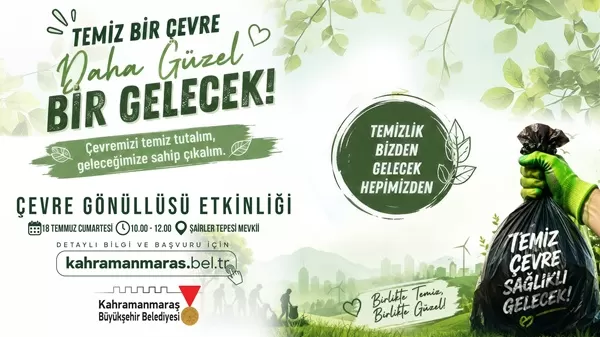 Büyükşehir Belediyesi’nden Şairler Tepesi’nde Çevre Temizliği Etkinliği