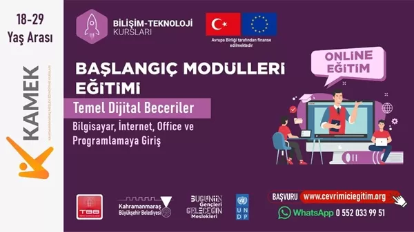 Büyükşehir Belediyesi KAMEK ile Gençleri Dijital Çağa Hazırlıyor
