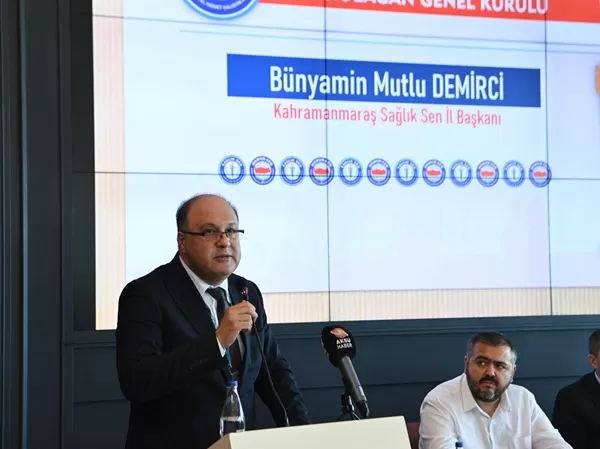 Sağlık-Sen Kahramanmaraş’ta Bünyamin Mutlu Demirci ile Yola Devam!