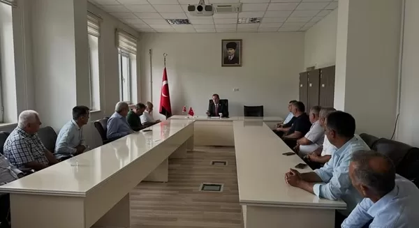 Andırın Kaymakamı Ömer Bulut, Muhtarlarla Bir Araya Geldi
