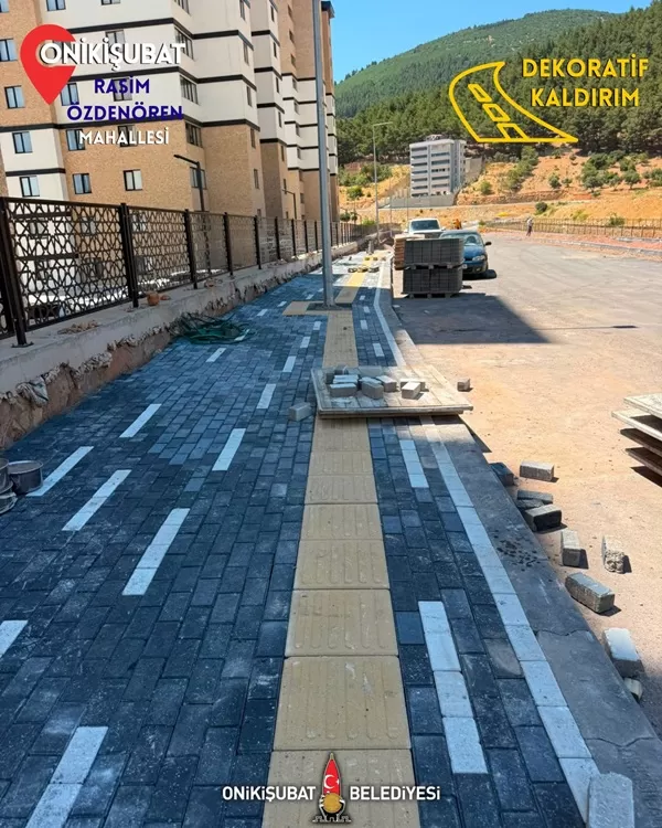 Onikişubat Belediyesi’nden Ulaşım Seferberliği: 10 Mahallede 12 Noktada Çalışma