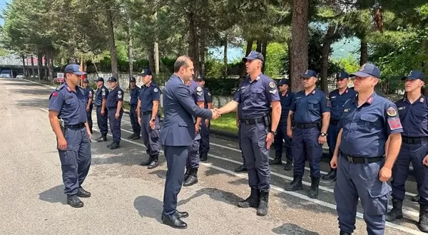 Kaymakam Ömer Bulut’tan Emniyet ve Jandarma Teşkilatına Ziyaret