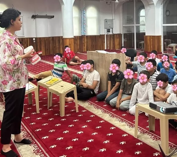 Andırın’da Kur’an Kursu Öğrencilerine Diş Taraması ve Sağlık Eğitimi