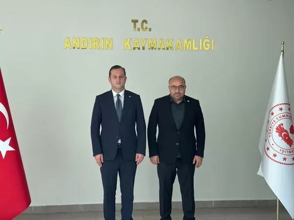 Milletvekili Prof. Dr. Mehmet Şahin’den Kaymakam Ömer Bulut’a Hayırlı Olsun Ziyareti