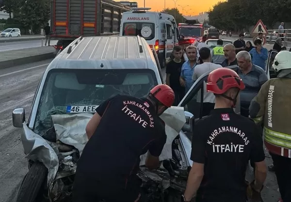 Kahramanmaraş’ta Zincirleme Trafik Kazası