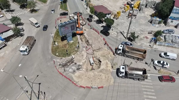 KASKİ Büğlek Caddesi’nde Yağmur Suyu Hattı Çalışması Başlattı