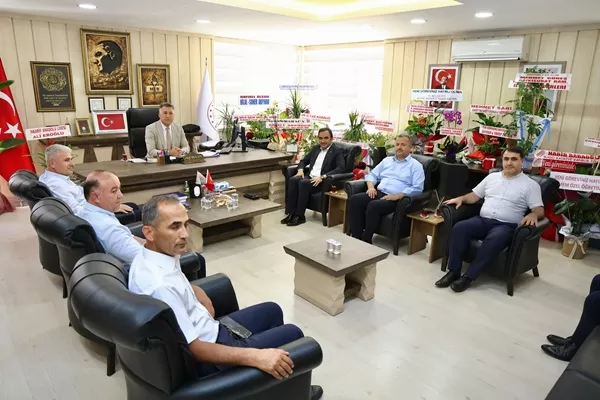 Eğitim-Bir-Sen’den İlçe Milli Eğitim Müdürlerine Ziyaret