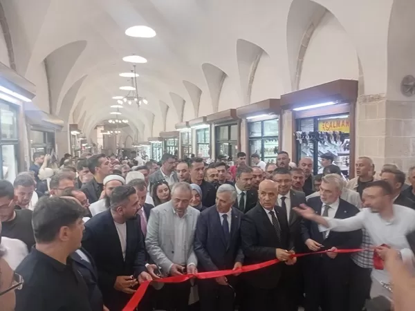 Kahramanmaraş Tarihi Kapalı Çarşı Restorasyonun Ardından Törenle Açıldı
