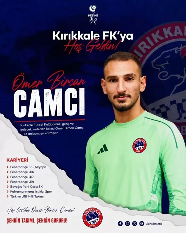 Kahramanmaraş İstiklalspor’un 19 Yaşındaki Kalecisi Kırıkkale FK ile Anlaştı