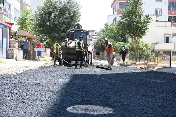 KASKİ Yunus Emre Mahallesi’nde Altyapı Sonrası Asfalt Çalışmalarını Sürdürüyor