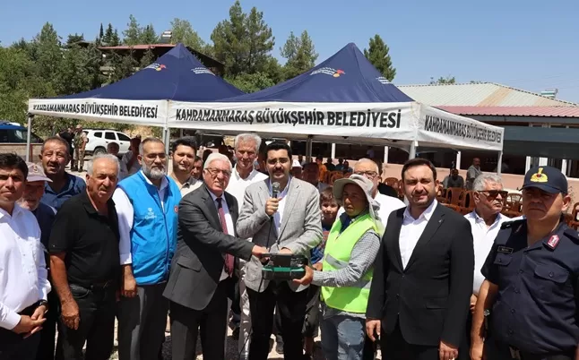 Pazarcık’ta Sakarkaya Camii İçin İlk Harç Dualarla Döküldü