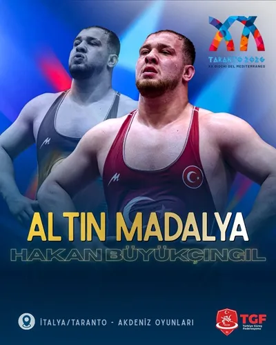 KSÜ’lü Hakan Büyükçıngıl Akdeniz Oyunları Şampiyonu Oldu!
