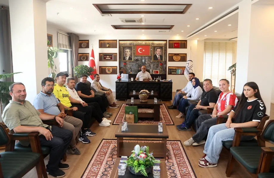 Maraşgücüspor’dan Başkan Akpınar’a Ziyaret: